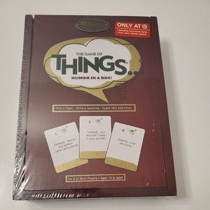 The Game of Things...Humor In A Box! 10th Anniversary Limited Edition Cherry Box